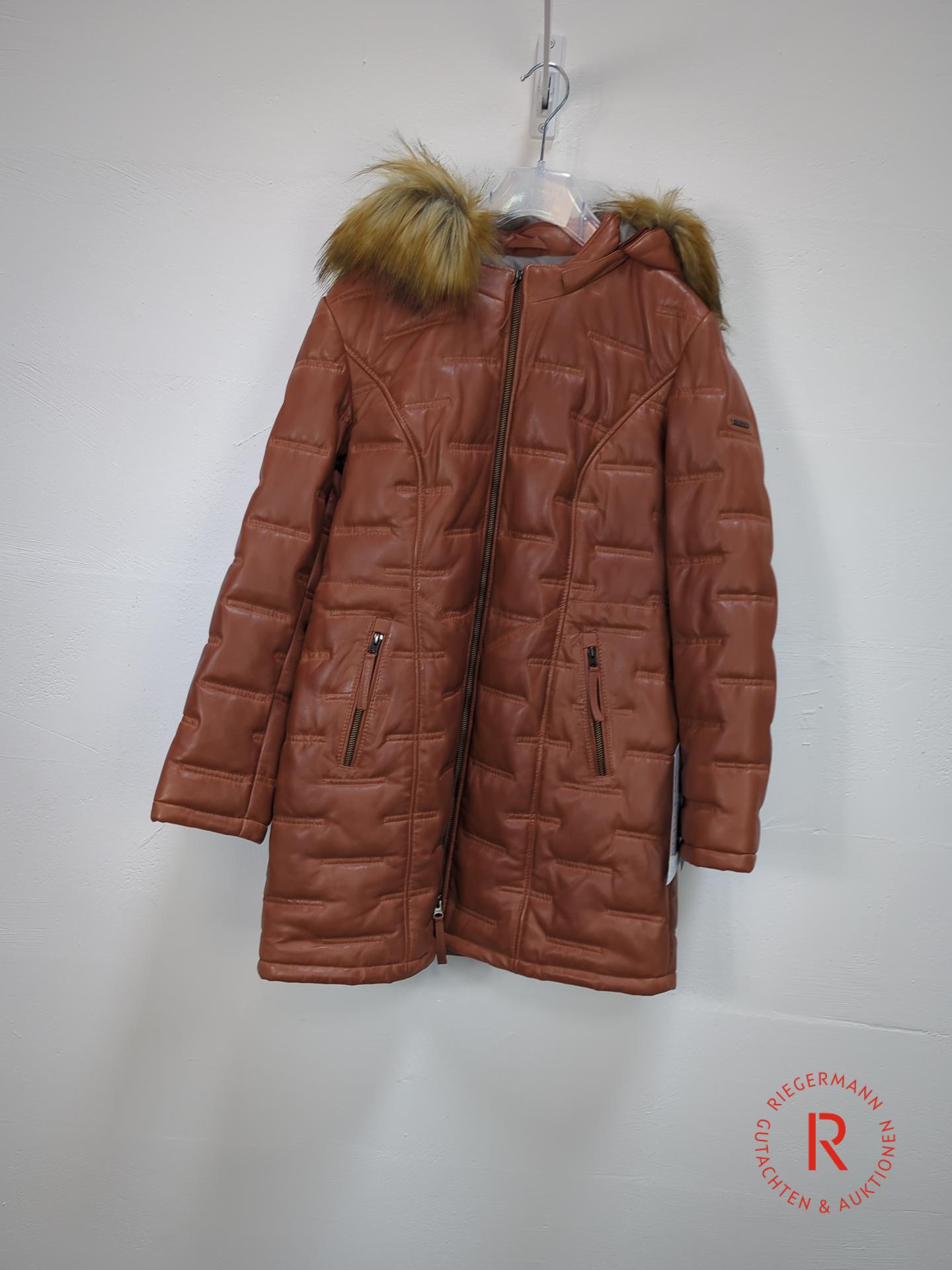 DAMEN LEDERMANTEL GRÖSSE 38